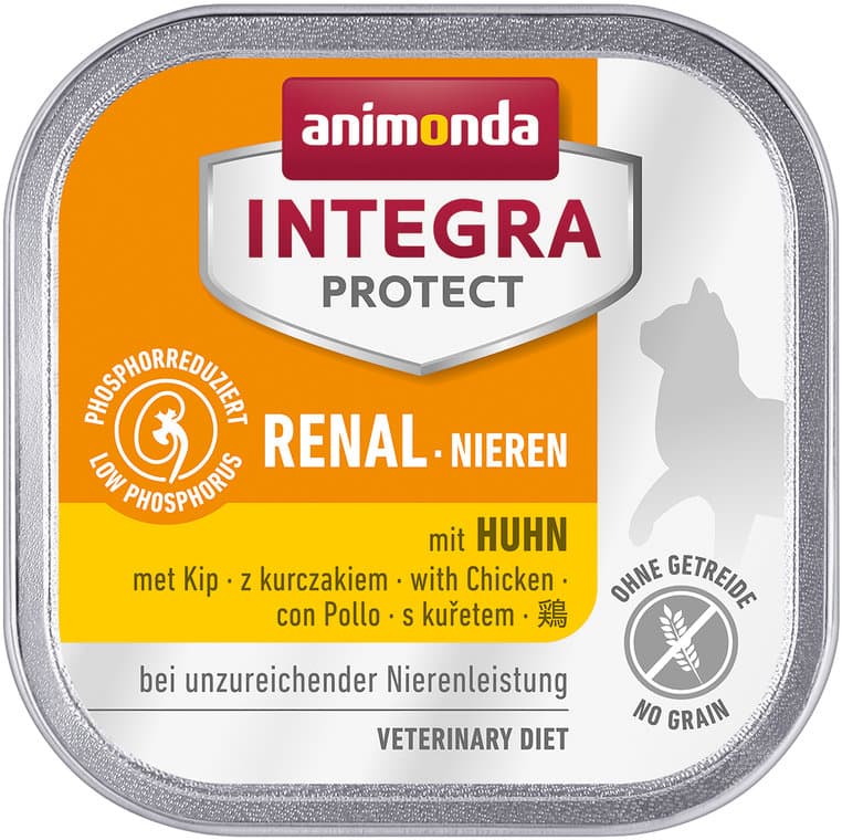 ANIMONDA Katzennassfutter Integra Protect Niere mit Huhn