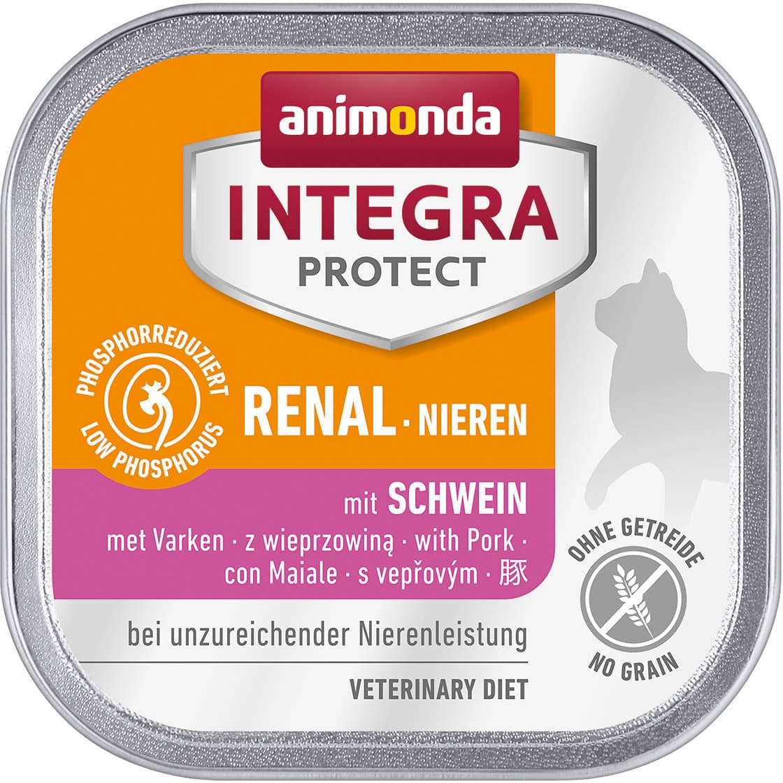ANIMONDA Katzennassfutter Integra Protect Niere mit Schwein