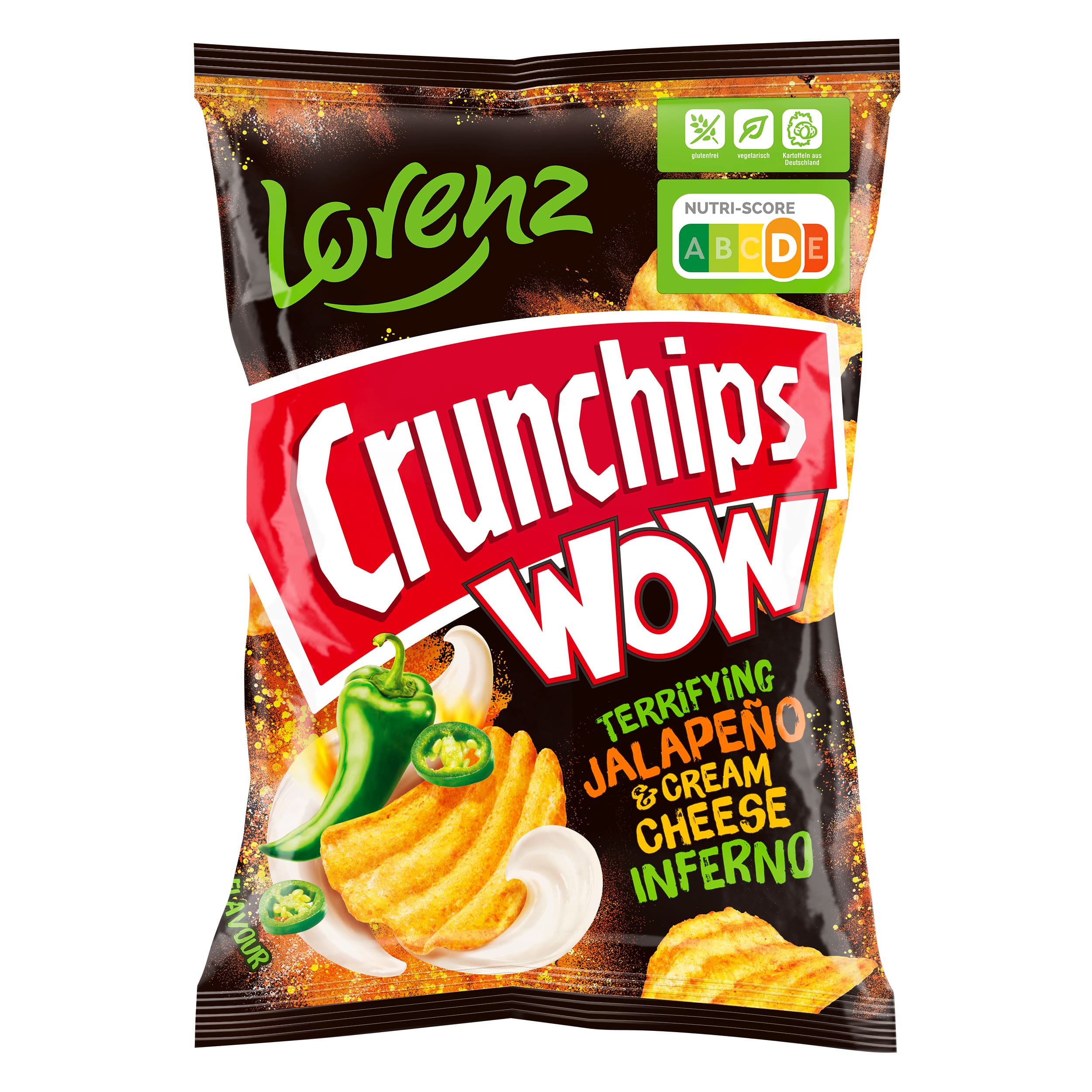 Crunchips Wow Jalapeno & Cream Cheese