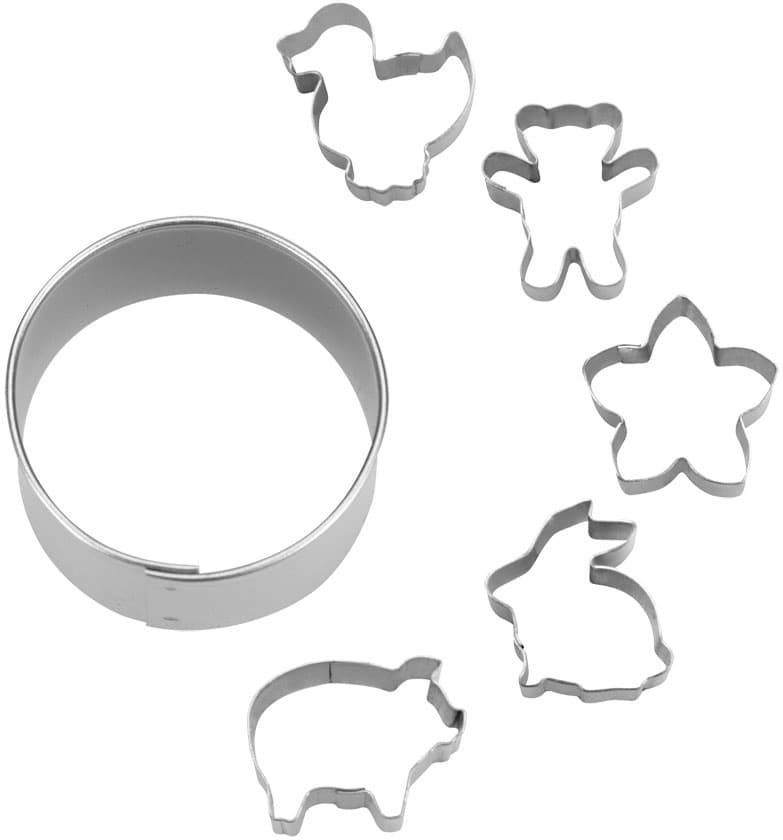 Städter Ausstechform-Set 6-teilig Mini Ausstecher