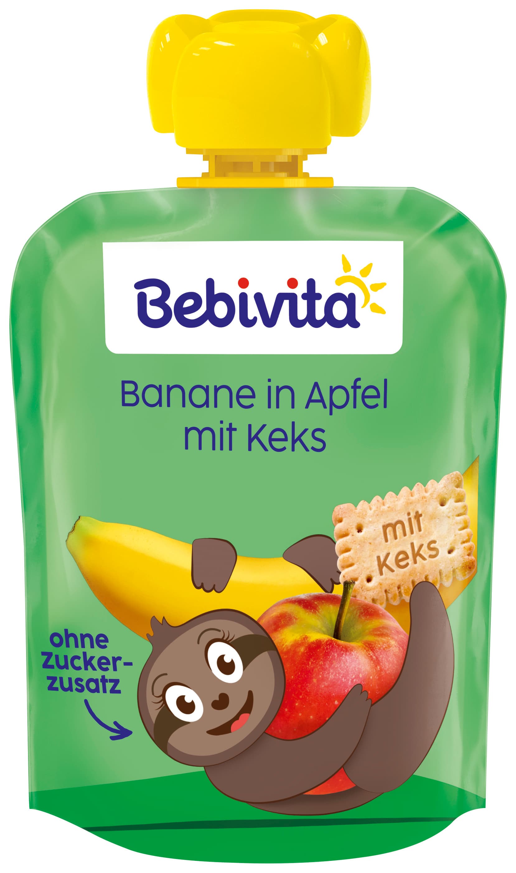 Bebivita Quetschbeutel Frucht und Keks