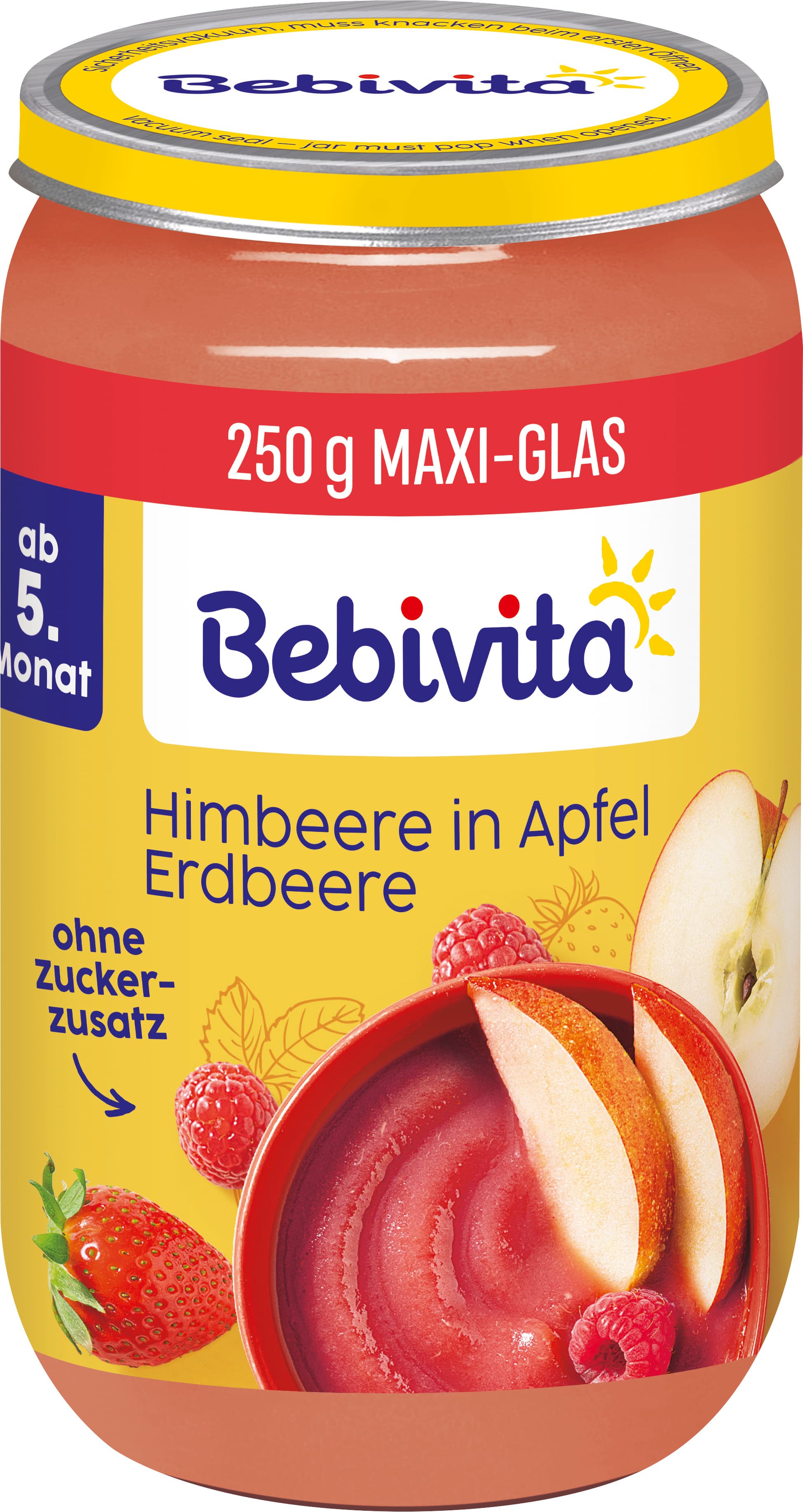 Bebivita Früchte 250g: Apfel-Erdbeere-Himbeere