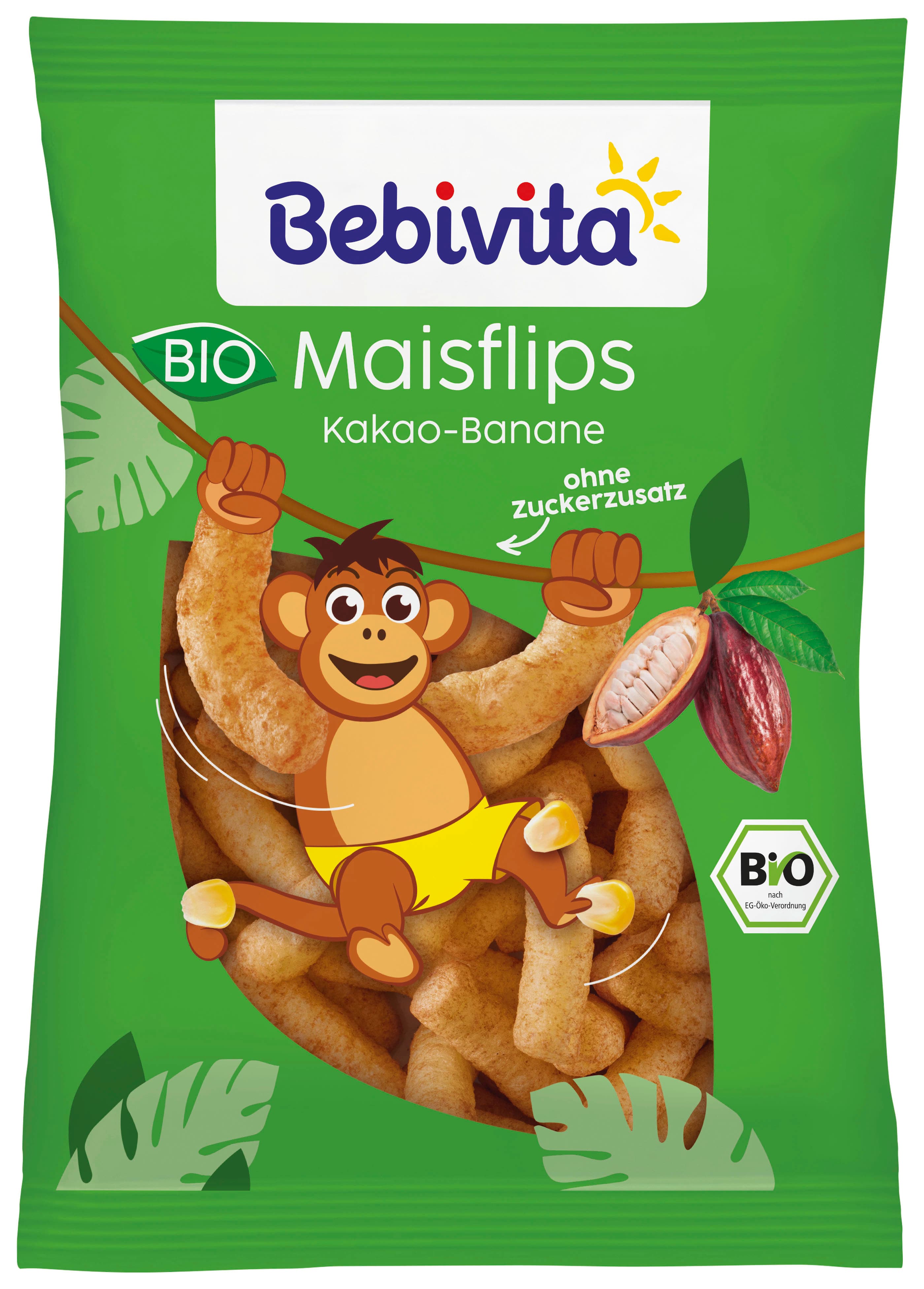 Bebivita Bio Maisflips Kakao-Banane
