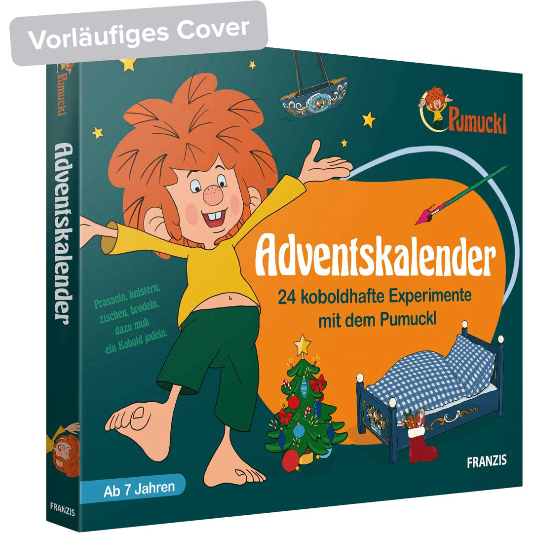 Franzis Pumuckl Adventskalender 2026 mit Bastelideen und Überraschungen