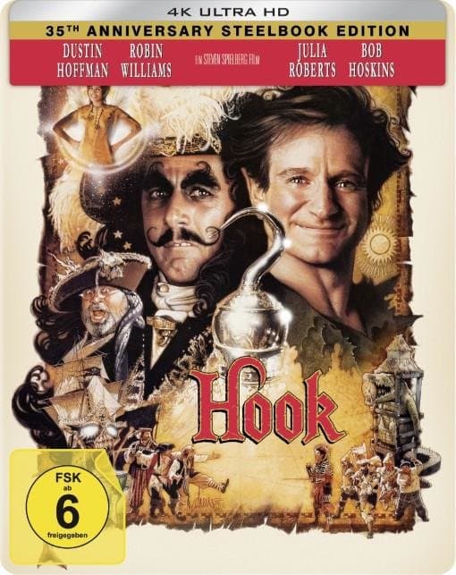 Hook - 35th Anniversary Edition - Steelbook (2 4K-UHDs)