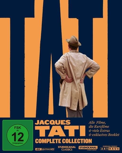 Jacques Tati Complete Collection (6 4K-UHDs + 1 Bonus-Blu-ray)