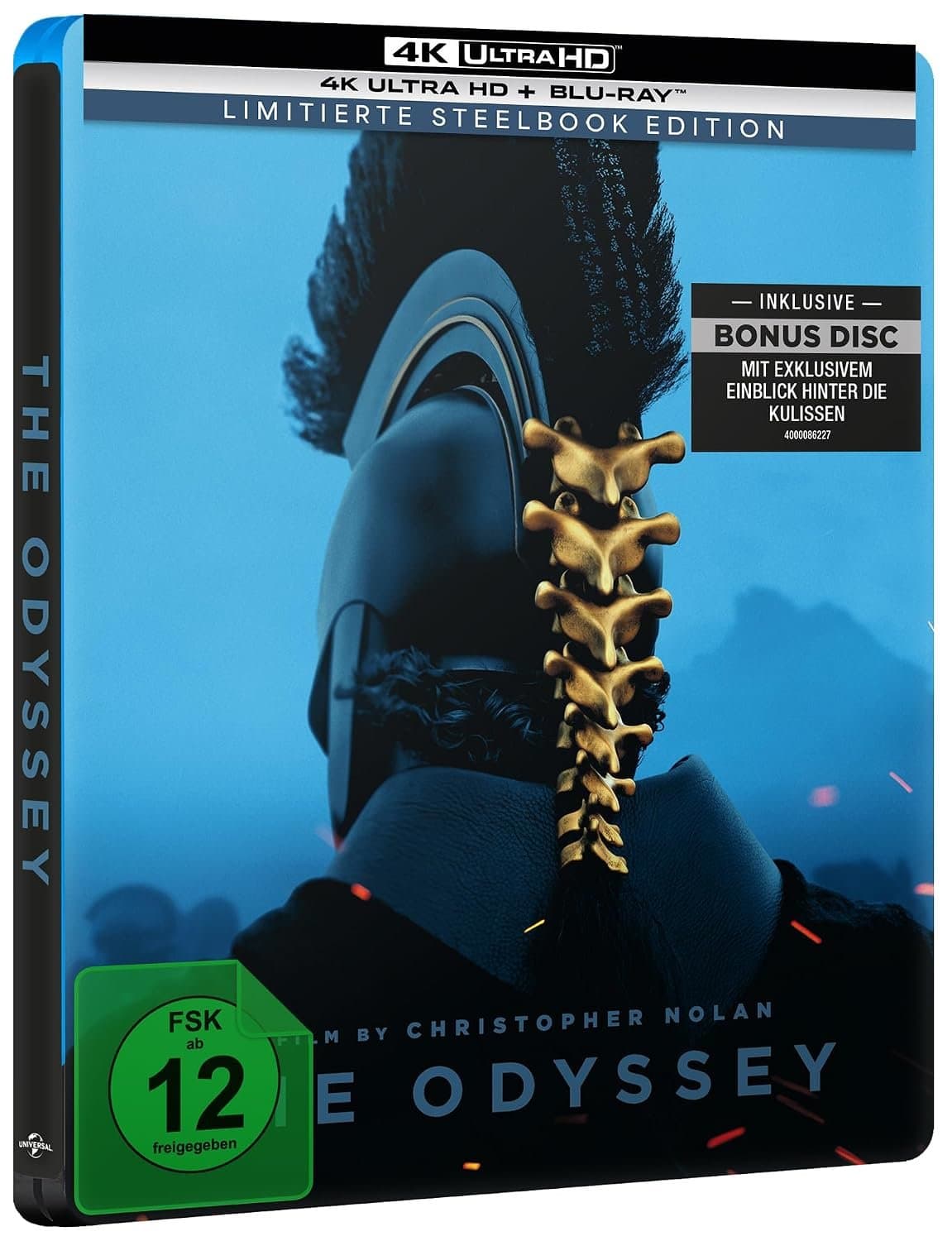 Die Odyssee - Steelbook A (4K-UHD+2 Blu-rays)