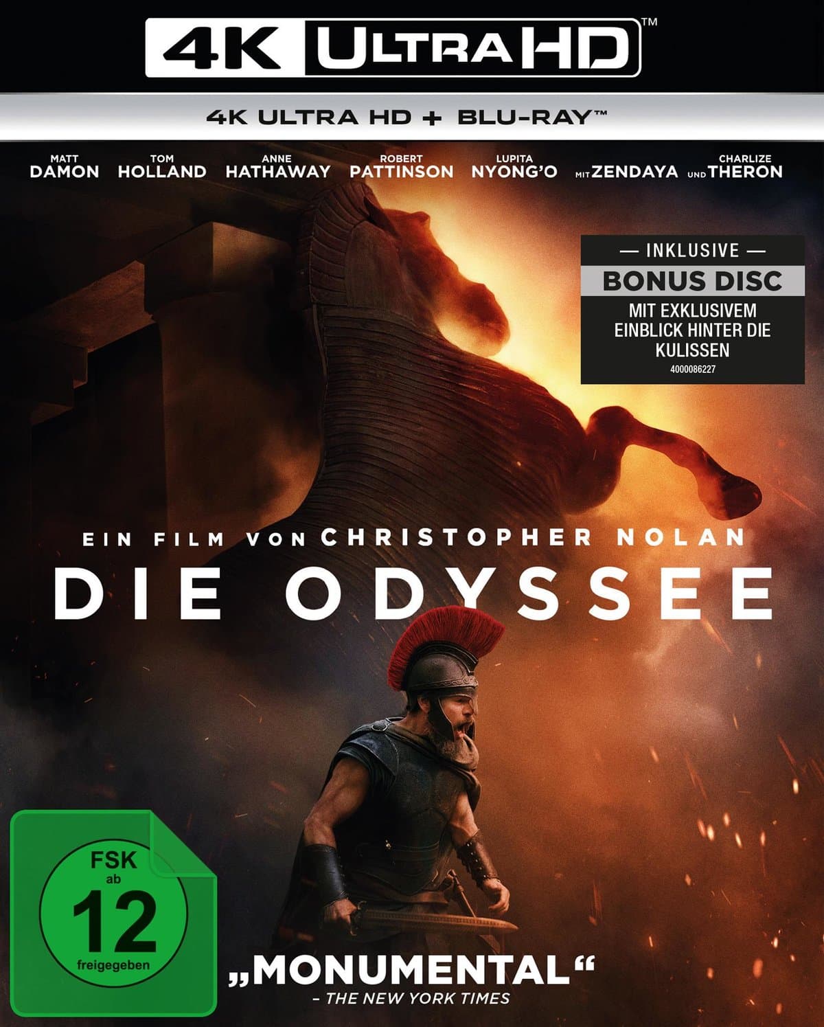 Die Odyssee (4K-UHD+2 Blu-rays)