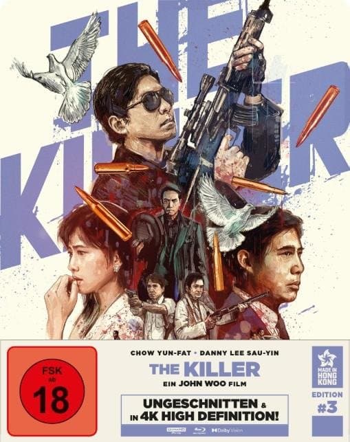 The Killer - Steelbook (4K-UHD+3 Blu-rays)