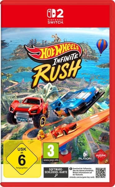 Hot Wheels Infinite Rush (Day One Edition) (Key Card) - Nintendo Switch 2