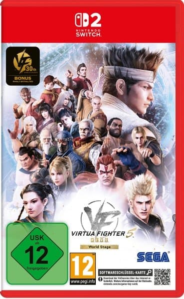 Virtua Fighter 5 - R.E.V.O. World Stage (30th Anniversary Edition) (Key Card) - Nintendo Switch 2