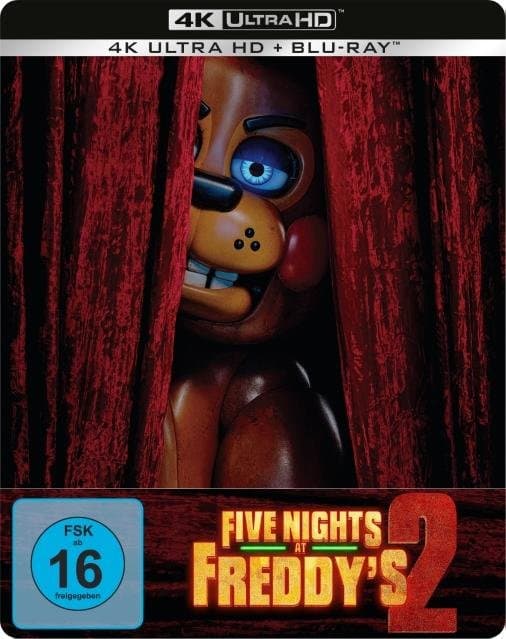 Five Nights at Freddy's 2 - Limitiertes Steelbook (4K Ultra HD) (+ Blu-ray)