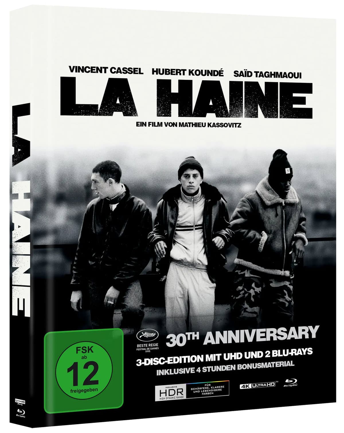 La Haine - Hass - Mediabook (4K Ultra HD+2 Blu-ray)
