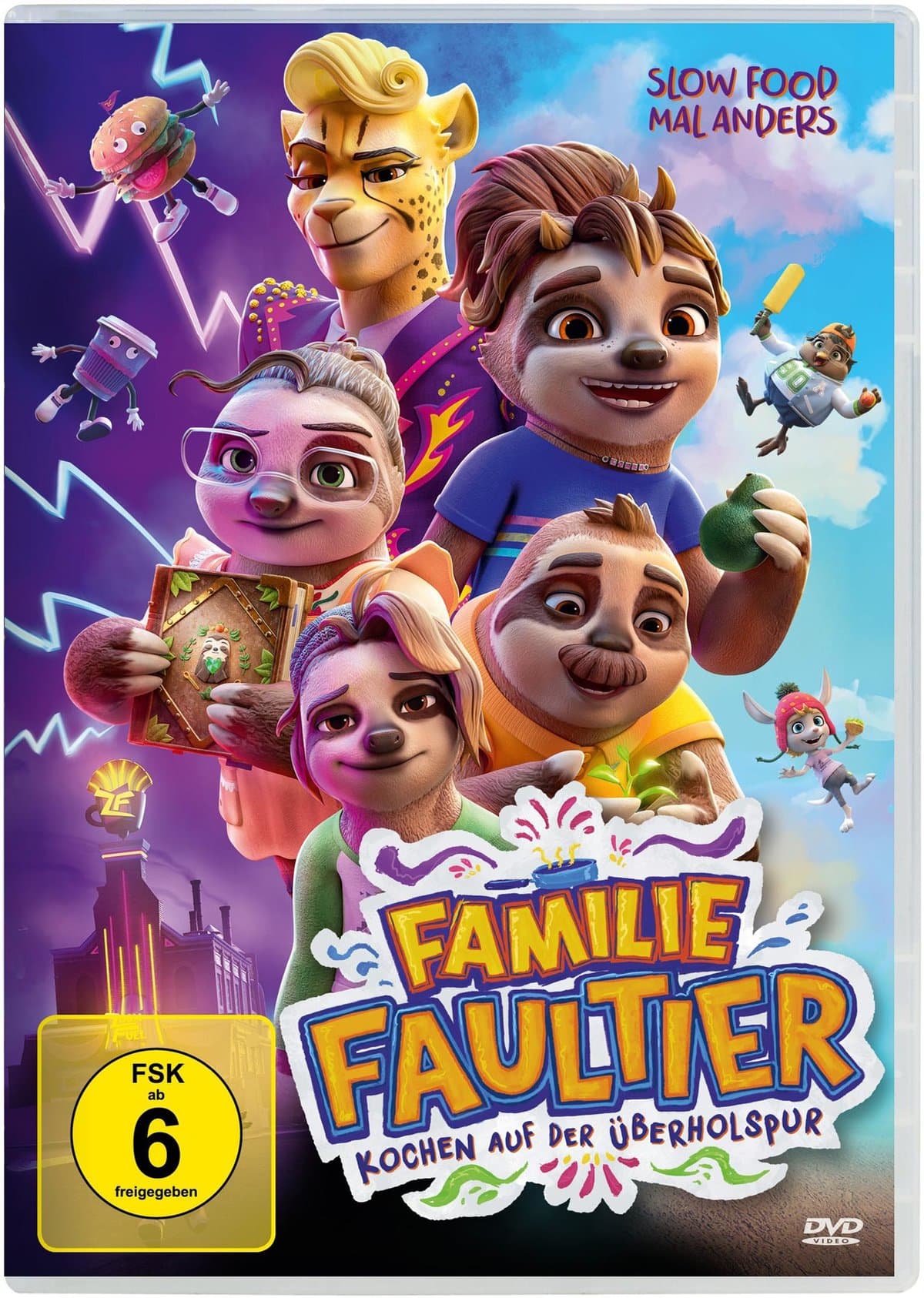 Familie Faultier - Kochen auf der Überholspur