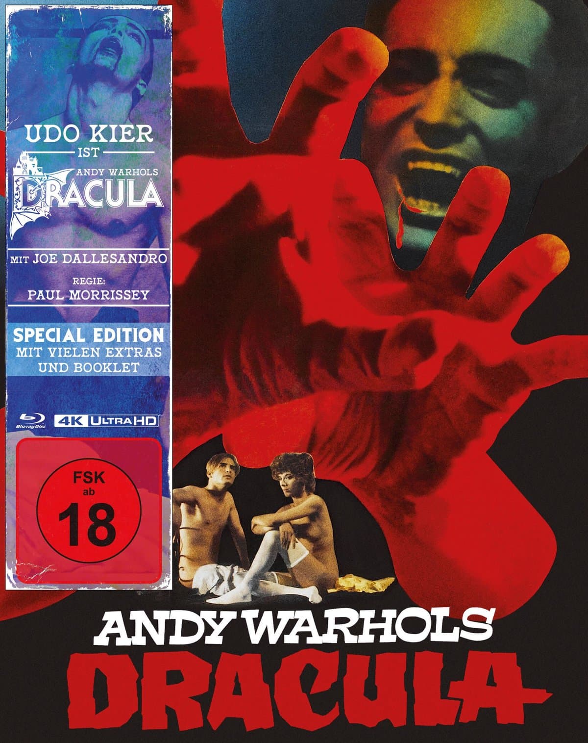 Andy Warhols Dracula - Mediabook - Cover C (4K Ultra HD + 2 Blu-rays)