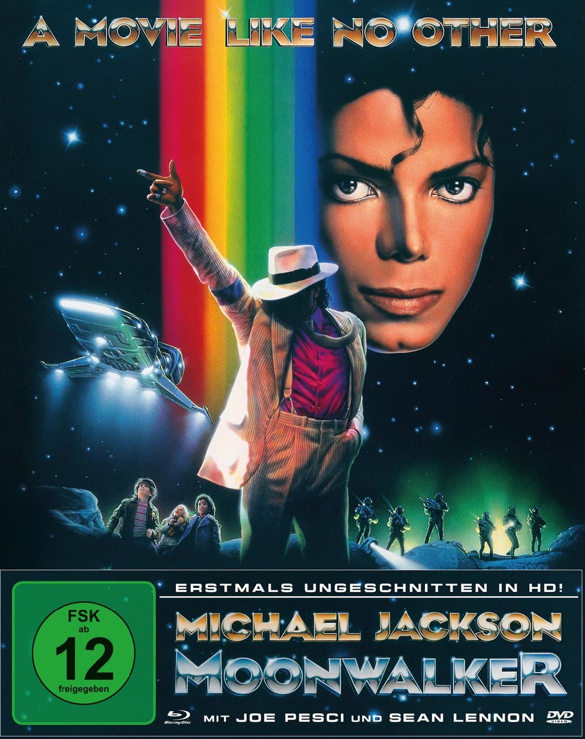 Moonwalker - Mediabook (Blu-ray + DVD)