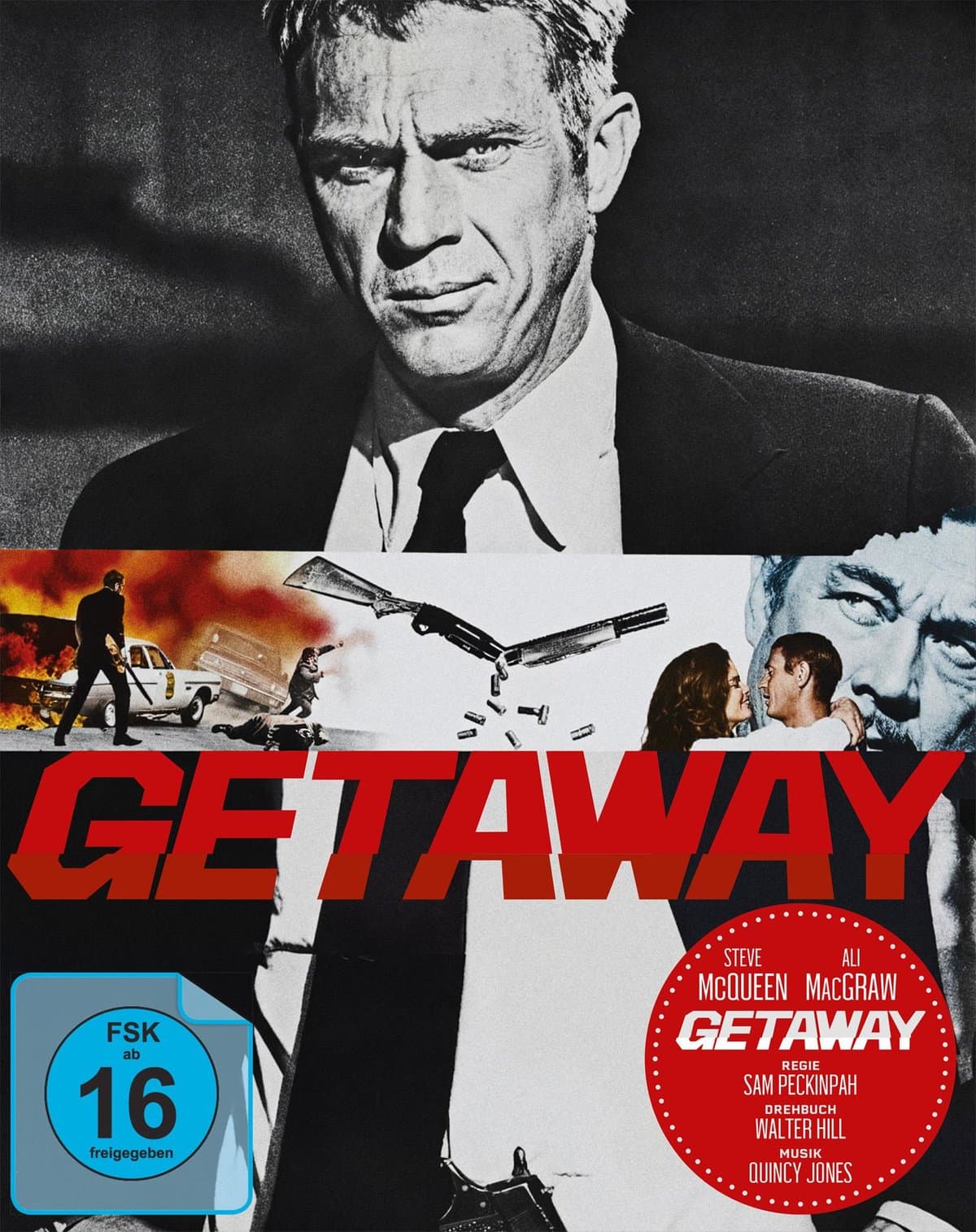Getaway - Ihre Chance war gleich Null - Mediabook Cover A (+ Bonus-Blu-ray)