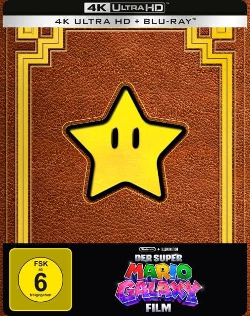 Der Super Mario Galaxy Film - Steelbook (4K Ultra HD) (+ Blu-ray)