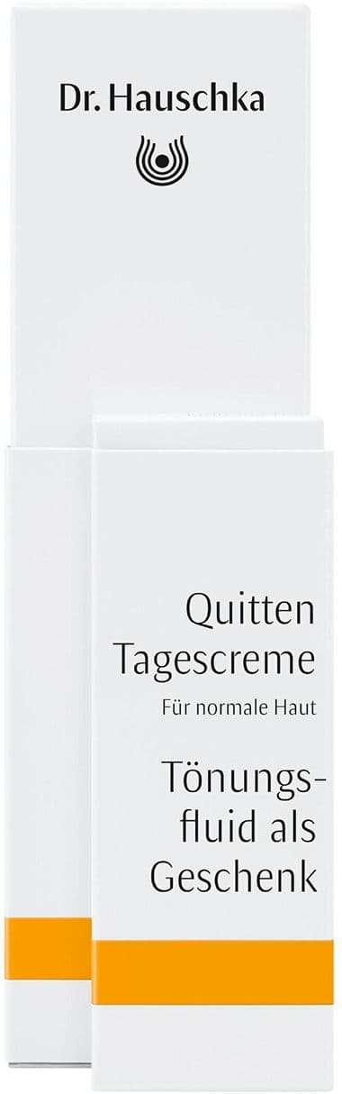 DR. HAUSCHKA OnPack Quitten Tagescreme + Tönungsfluid Geschenkpackung