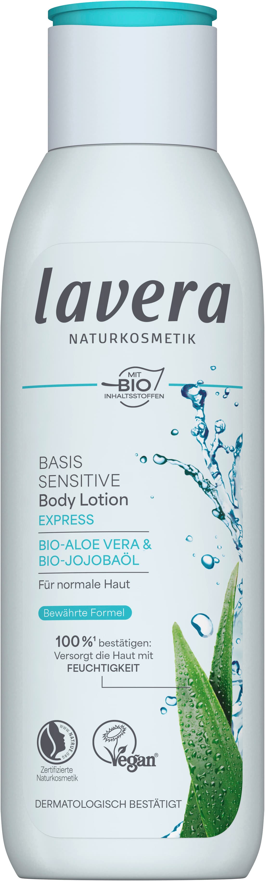lavera BASIS SENSITIVE Body Lotion Express