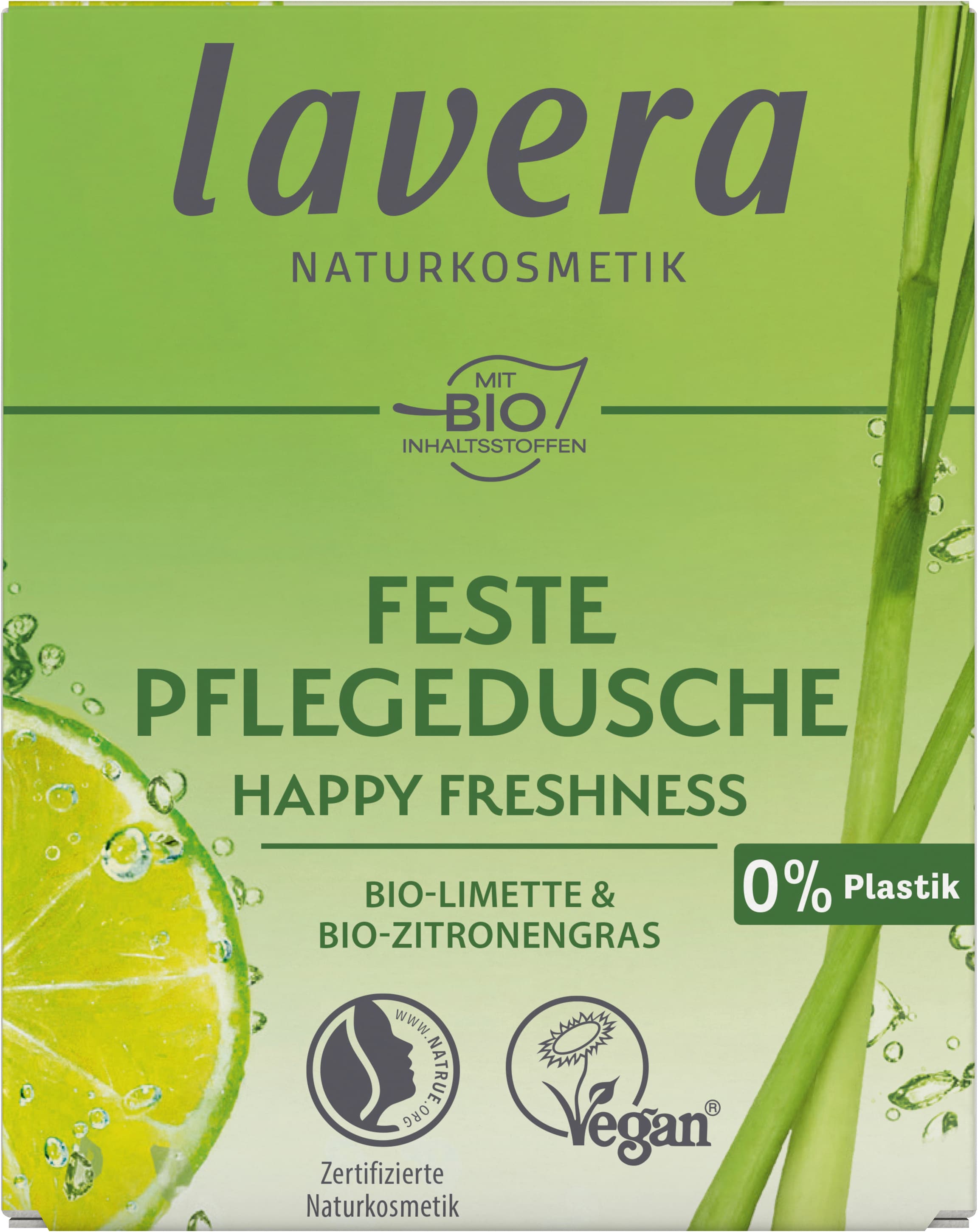 lavera Feste Pflegedusche Happy Freshness