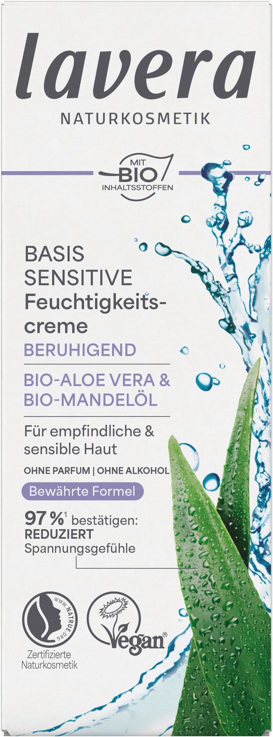 lavera BASIS SENSITIVE Beruhigende Feuchtigkeitscreme