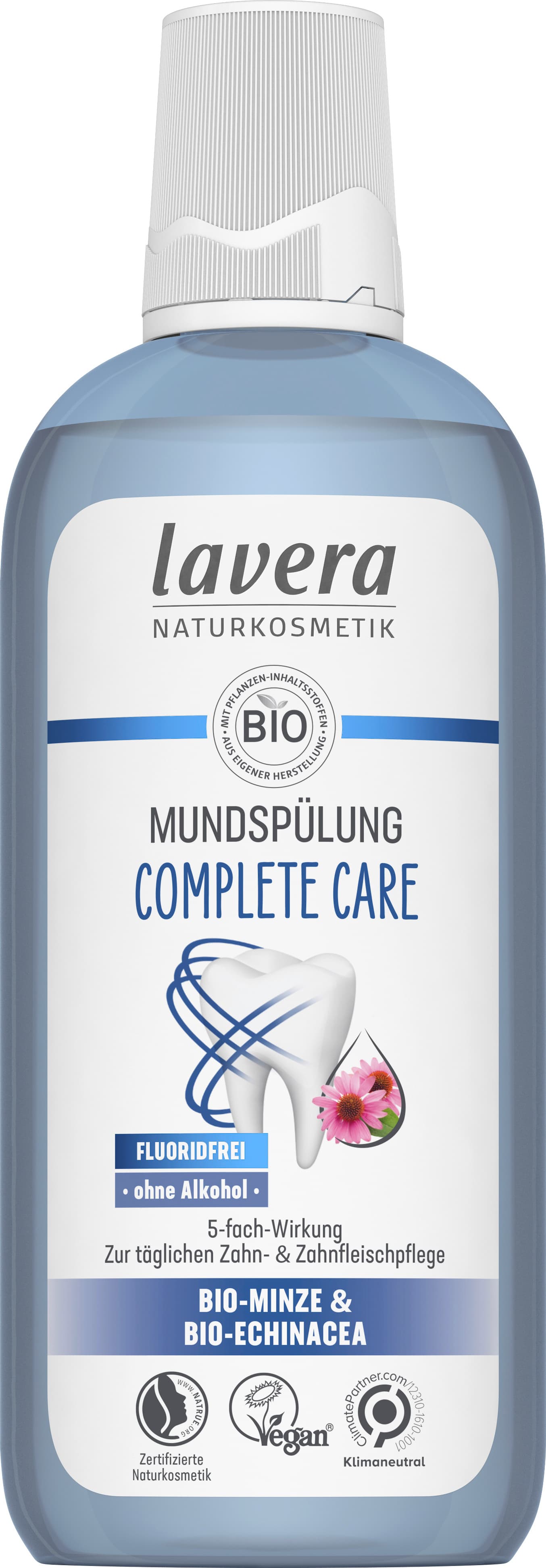 lavera COMPLETE CARE Mundspülung fluoridfrei