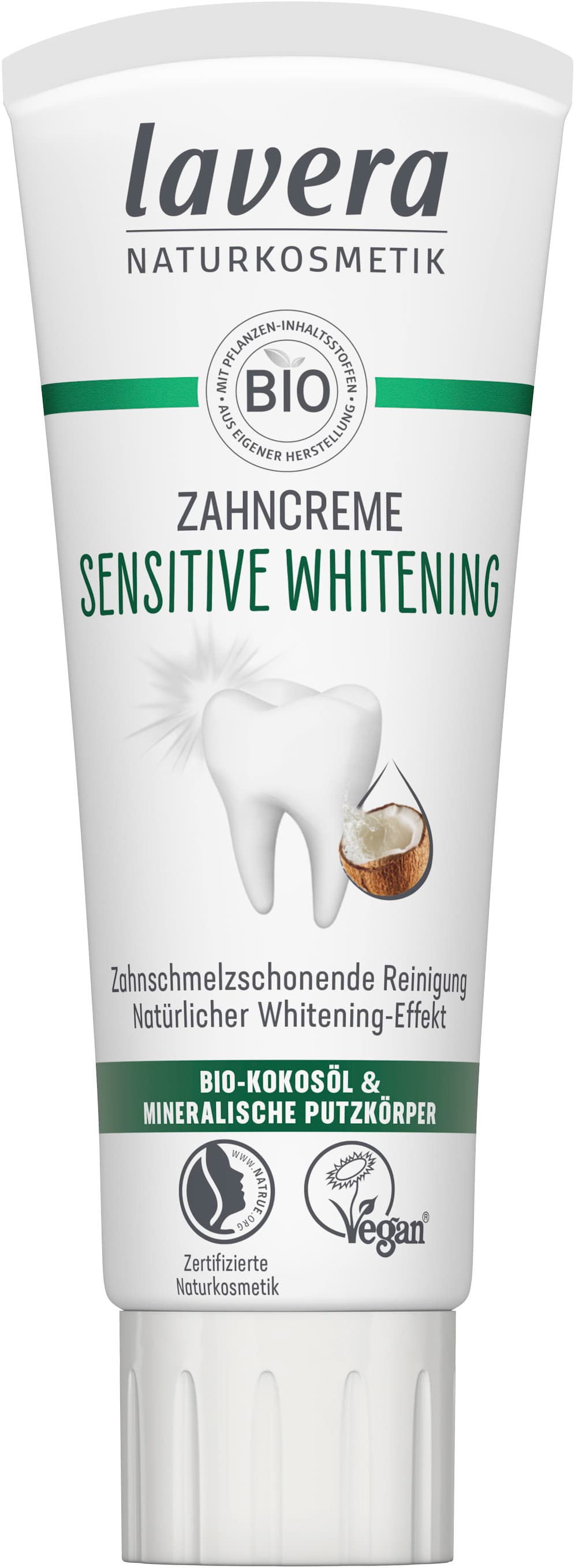 lavera Zahncreme Sensitive Whitening