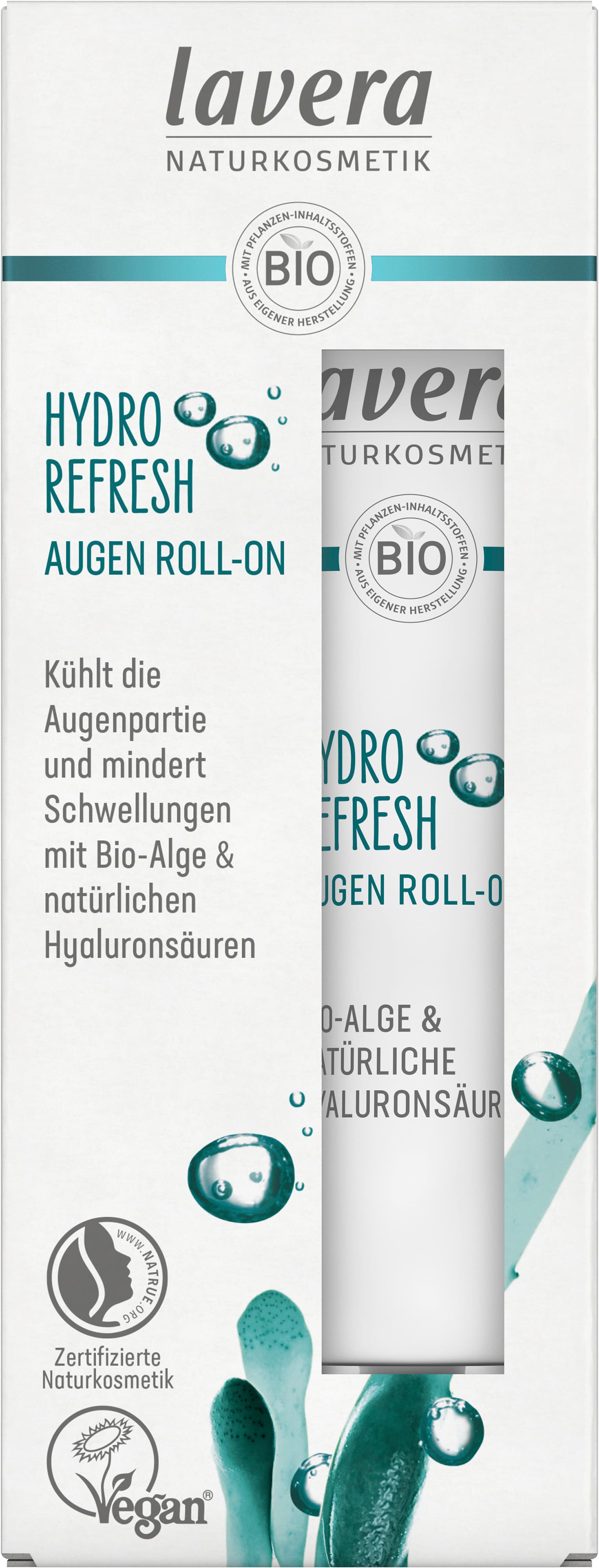 lavera HYDRO REFRESH Augen Roll-On