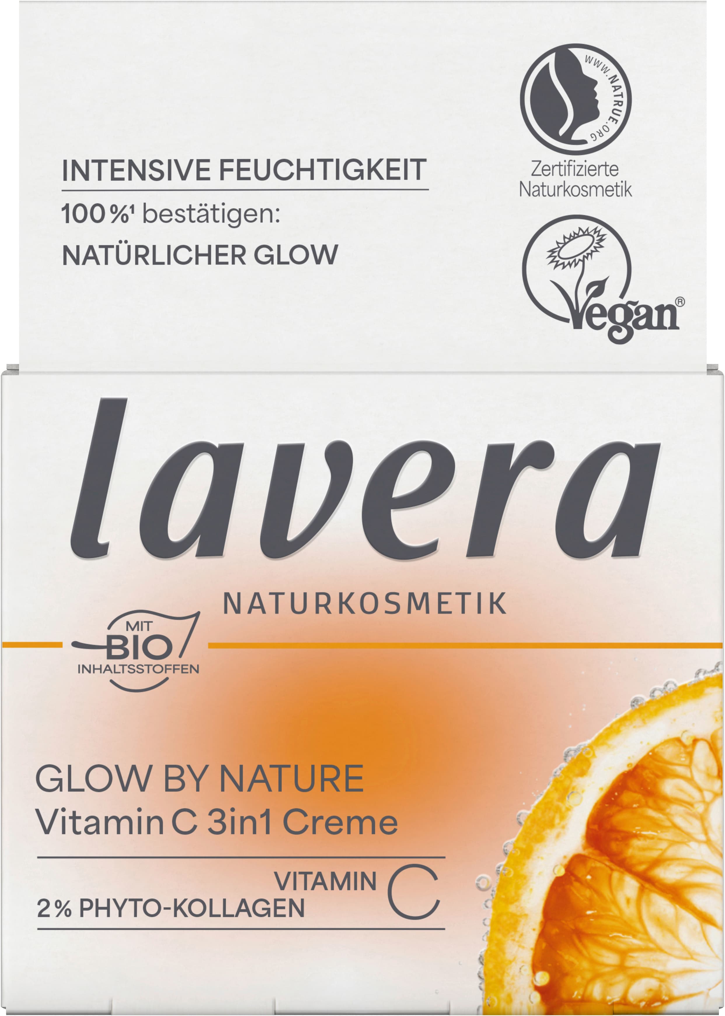 lavera GLOW BY NATURE Tagespflege