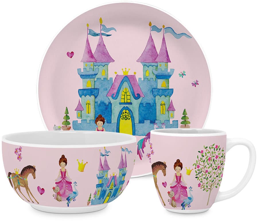 ppd Kindergeschirr Princess 3-tlg.