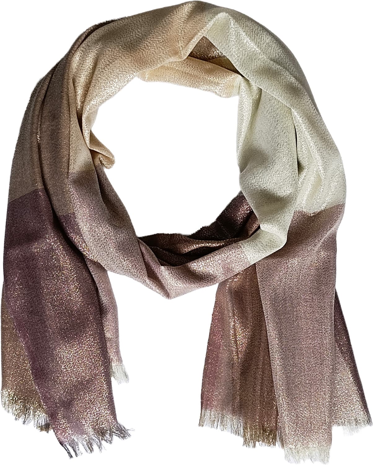 Breitschal Karo Glitzer