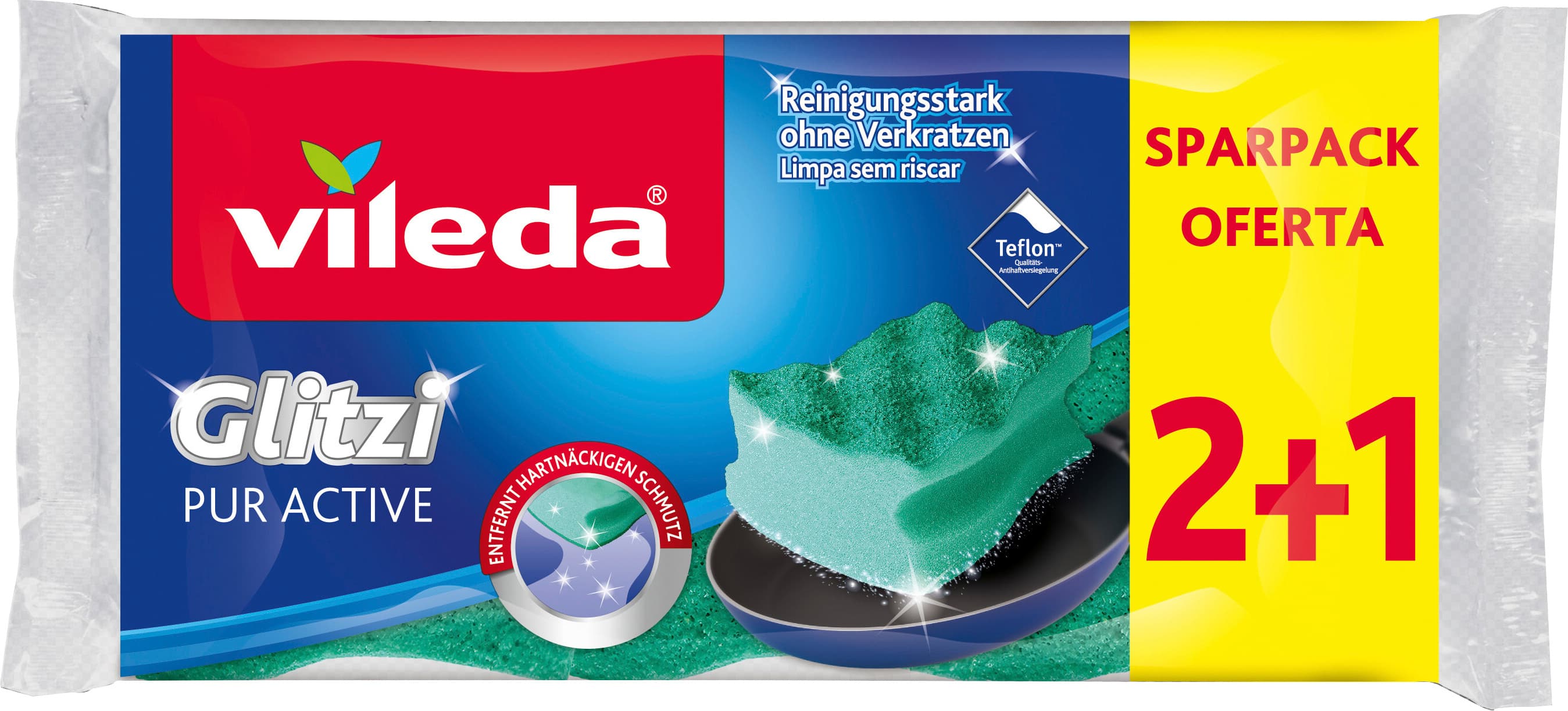 Vileda Glitzi Pur Active Schwamm