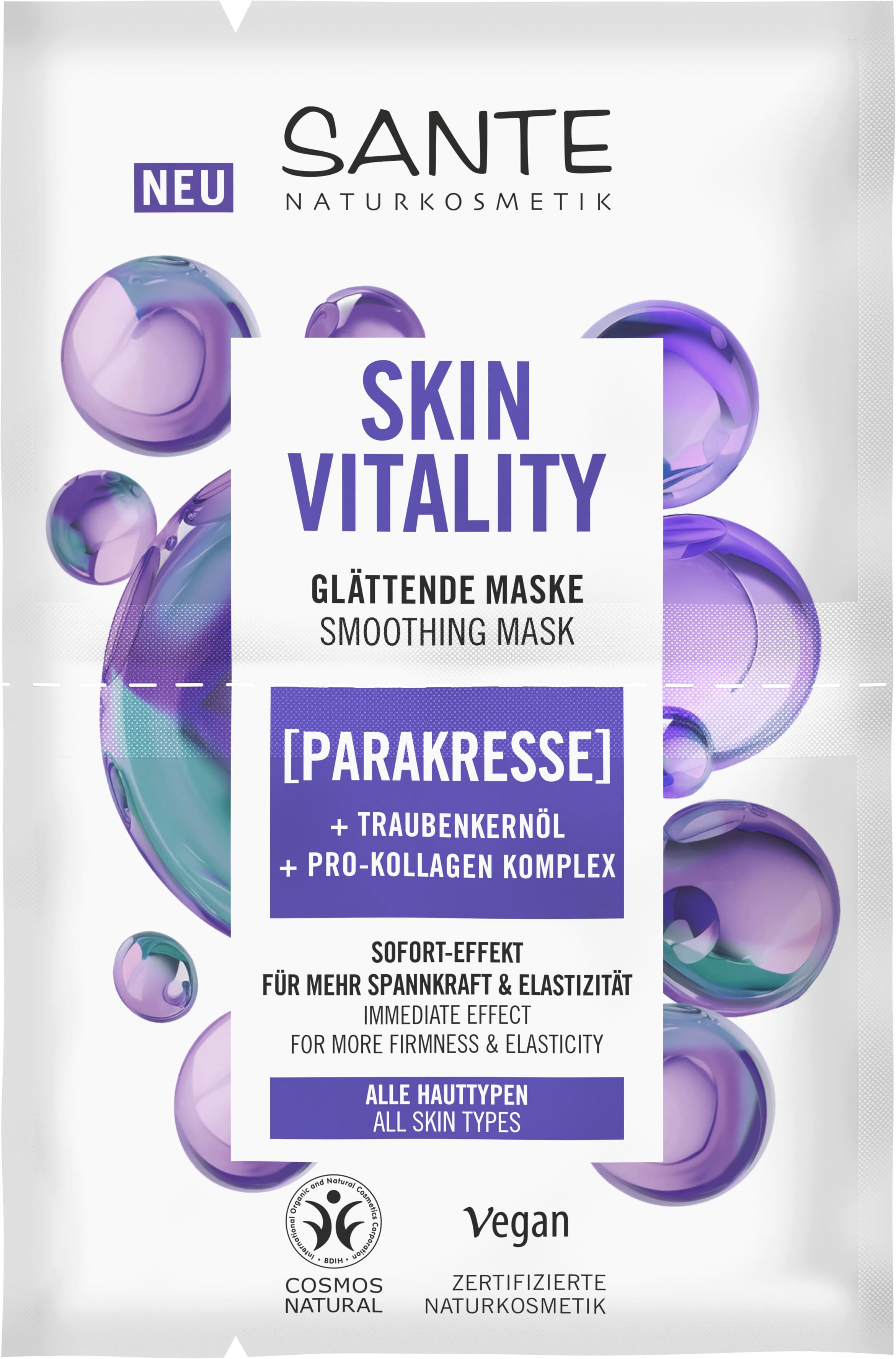 SANTE SKIN VITALITY Vyhladzujúca maska