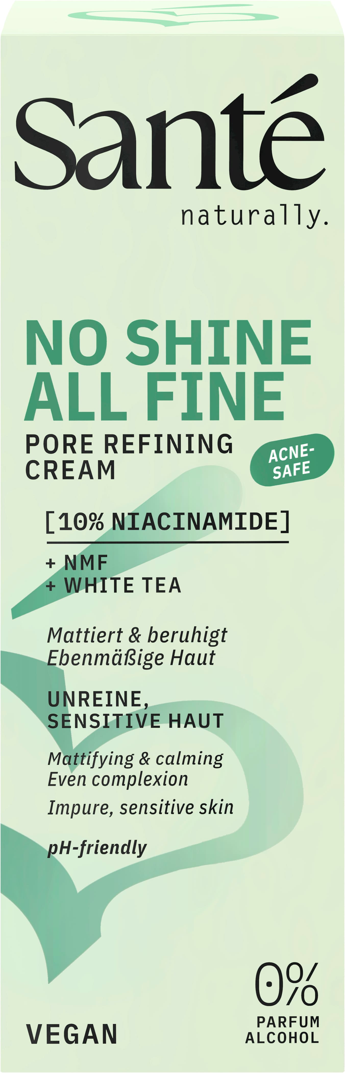 SANTE No Shine All Fine Pore Refining Cream