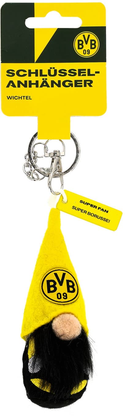 BVB Schlüsselanhänger Wichtel Super Fan