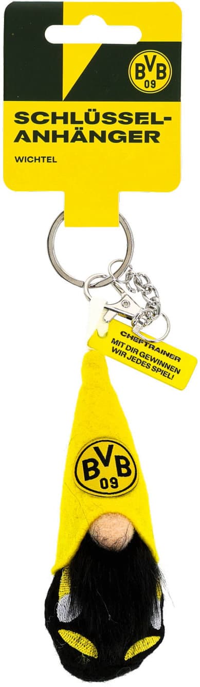 BVB Schlüsselanhänger Wichtel Cheftrainer