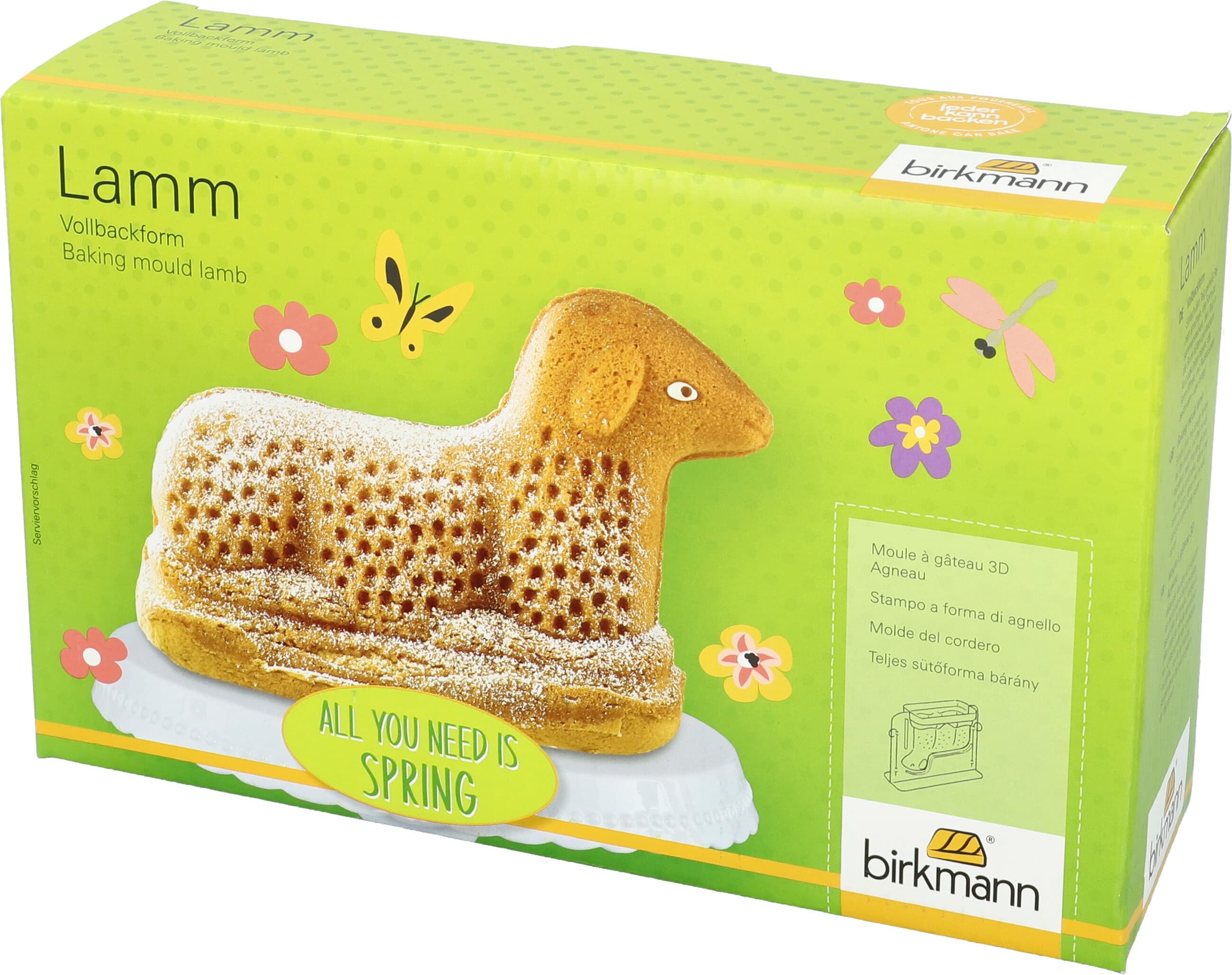 RBV BIRKMANN Vollbackform Lamm