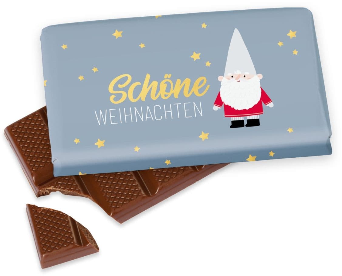 Geschenk für Dich Schokolade Schöne Weihnachten