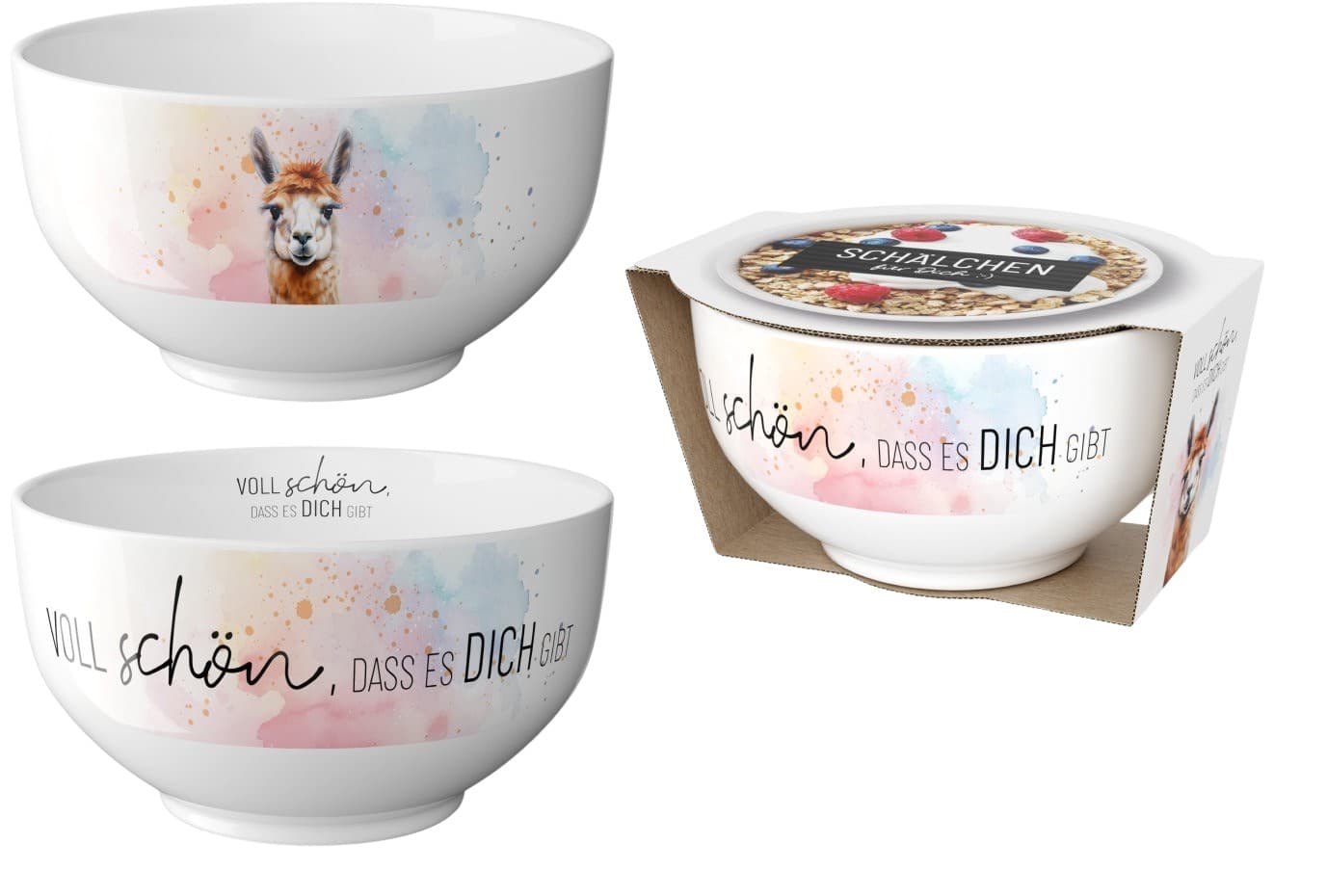 Geschenk für Dich Schälchen Voll schön, dass es dich gibt