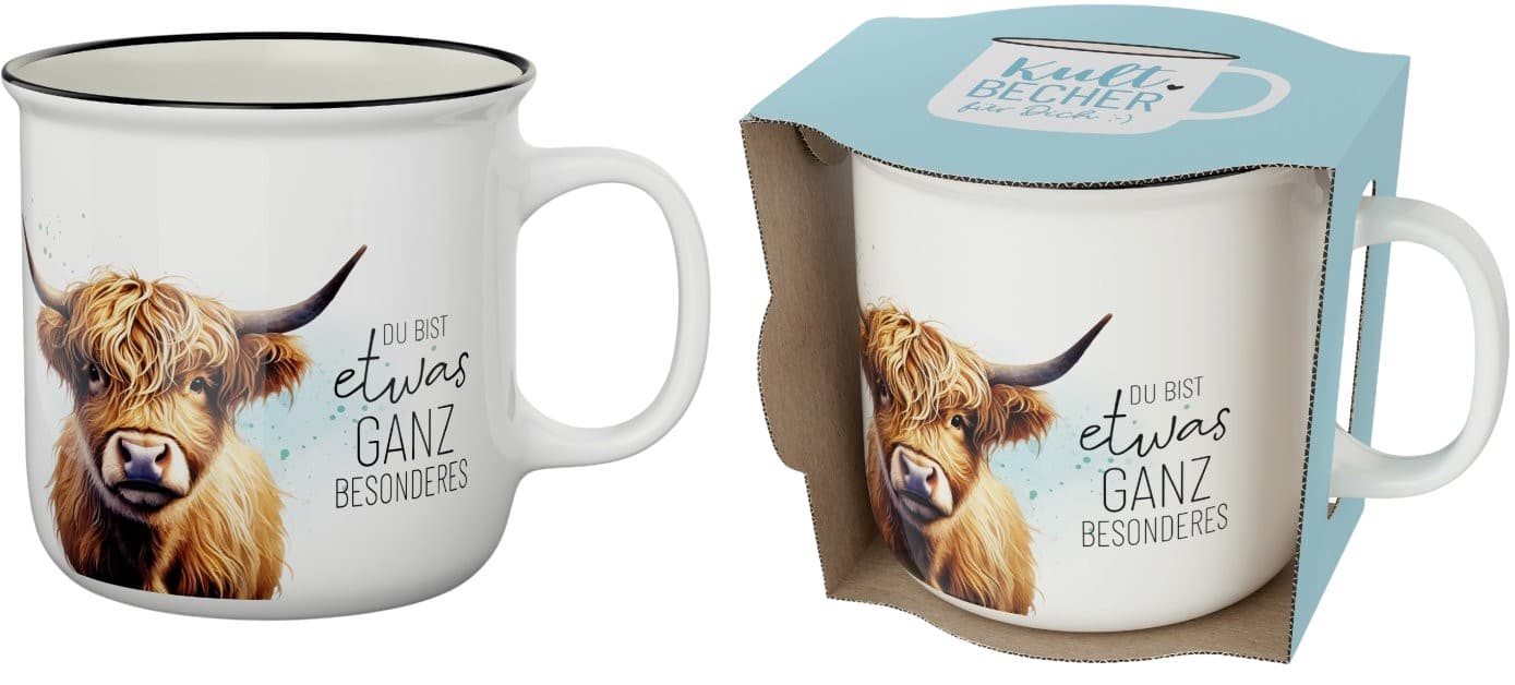 Geschenk für Dich Kultbecher Etwas ganz Besonderes 250ml