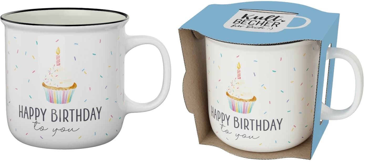Geschenk für Dich Kultbecher Torte 250ml