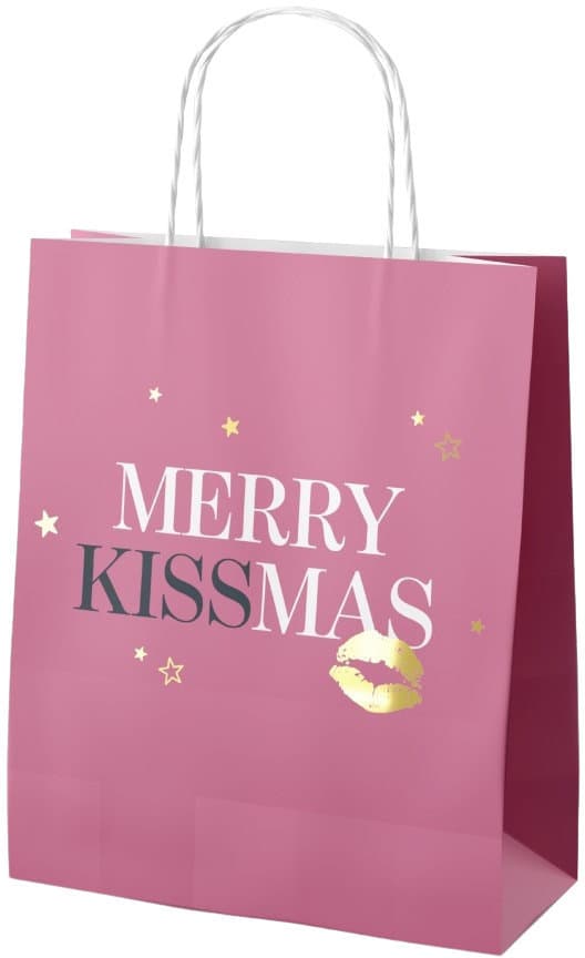 Geschenk für Dich Geschenktüte Merry Kissmas