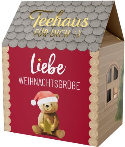 Geschenk für Dich Teehaus Liebe Weihnachtsgrüße