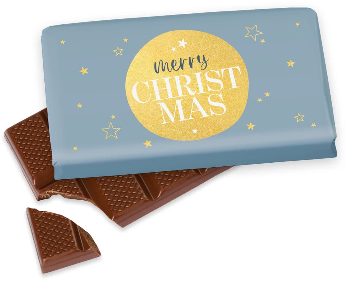 Geschenk für Dich Schokolade Merry Christmas