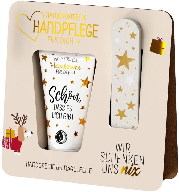 Geschenk für Dich Handpflege Wir schenken uns nix