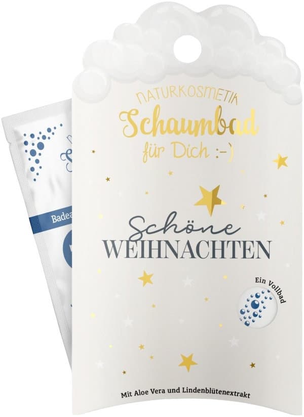 Geschenk für Dich Schaumbad Schöne Weihnachten
