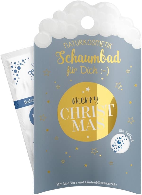 Geschenk für Dich Schaumbad Merry Christmas