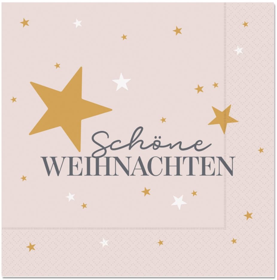 Geschenk für Dich Servietten Schöne Weihnachten 33x33cm