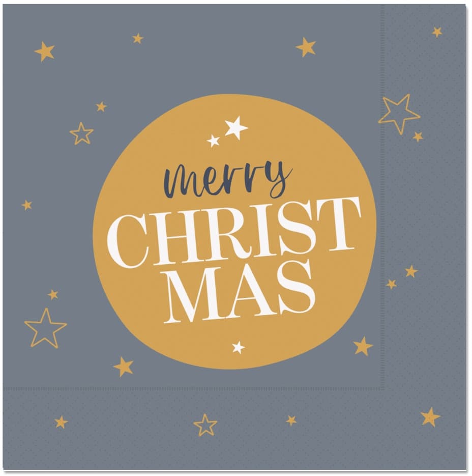 Geschenk für Dich Servietten Merry Christmas 33x33cm